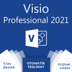 Visio Professional 2021 Dijital Lisans Anahtarı