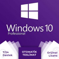 Windows 10 Pro Retail Dijital Lisans Anahtarı 